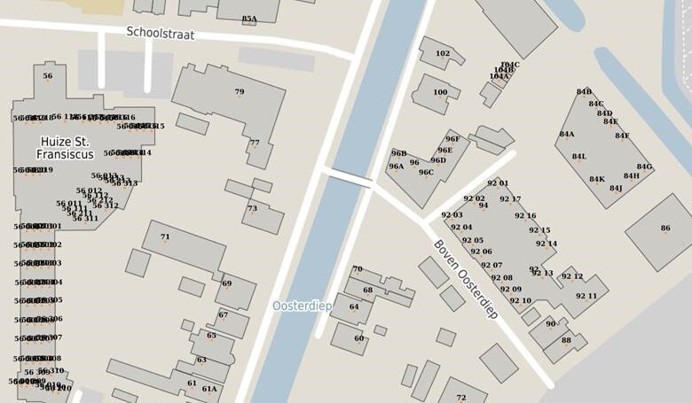 plattegrond veendam