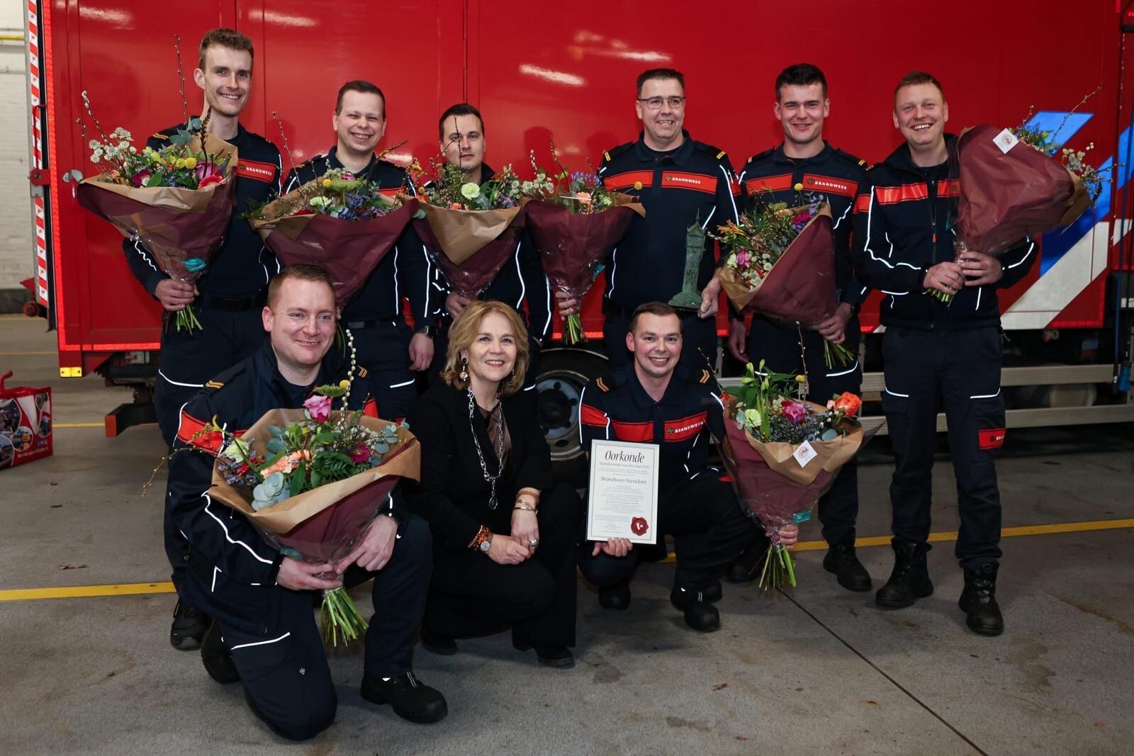 Foto Veendammer van het Jaar 2025 brandweer