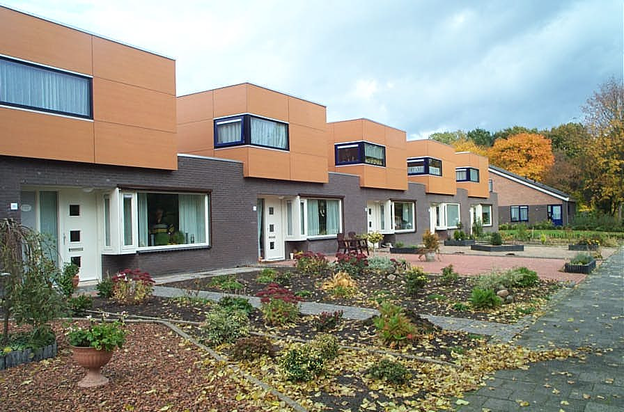 Impressie bebouwing Minervastraat