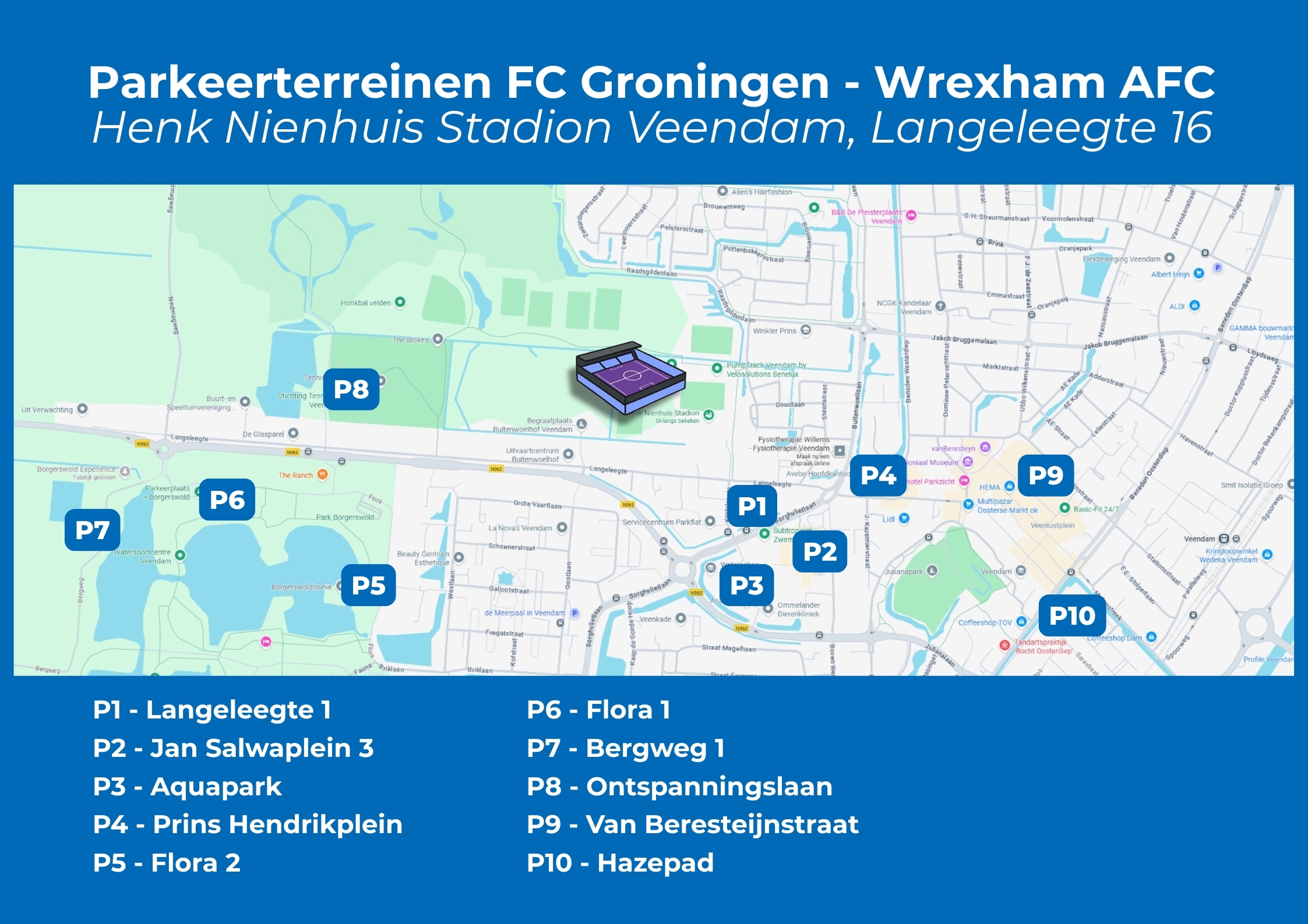 parkeer plattegrond