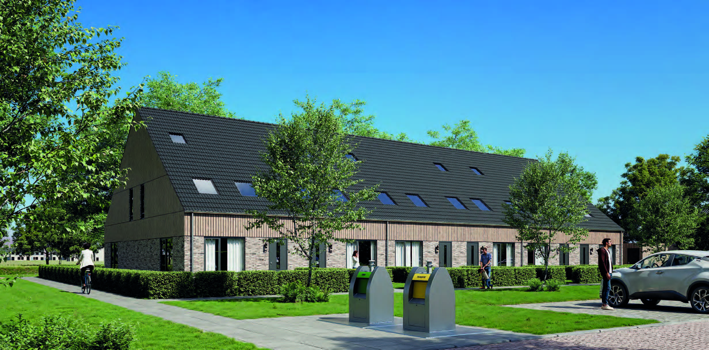Schuurwoningen - Architectonische vormgeving en materialisatie