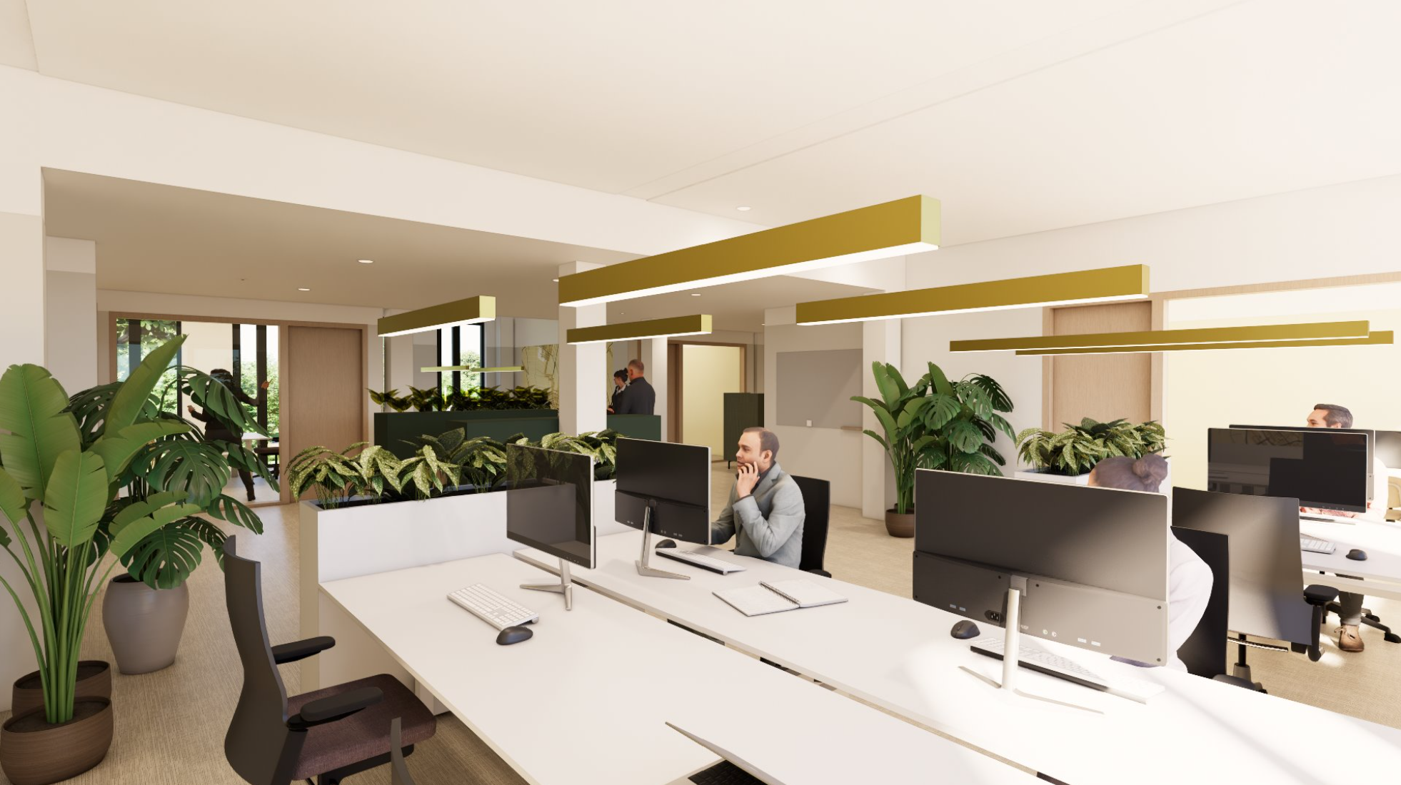 Voorbeeld binnenkant gemeentehuis Veendam3