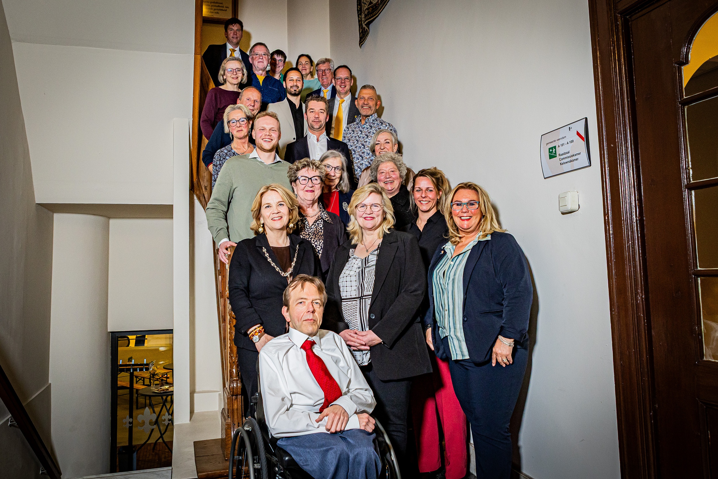 Nieuwe raad Gemeente Veendam