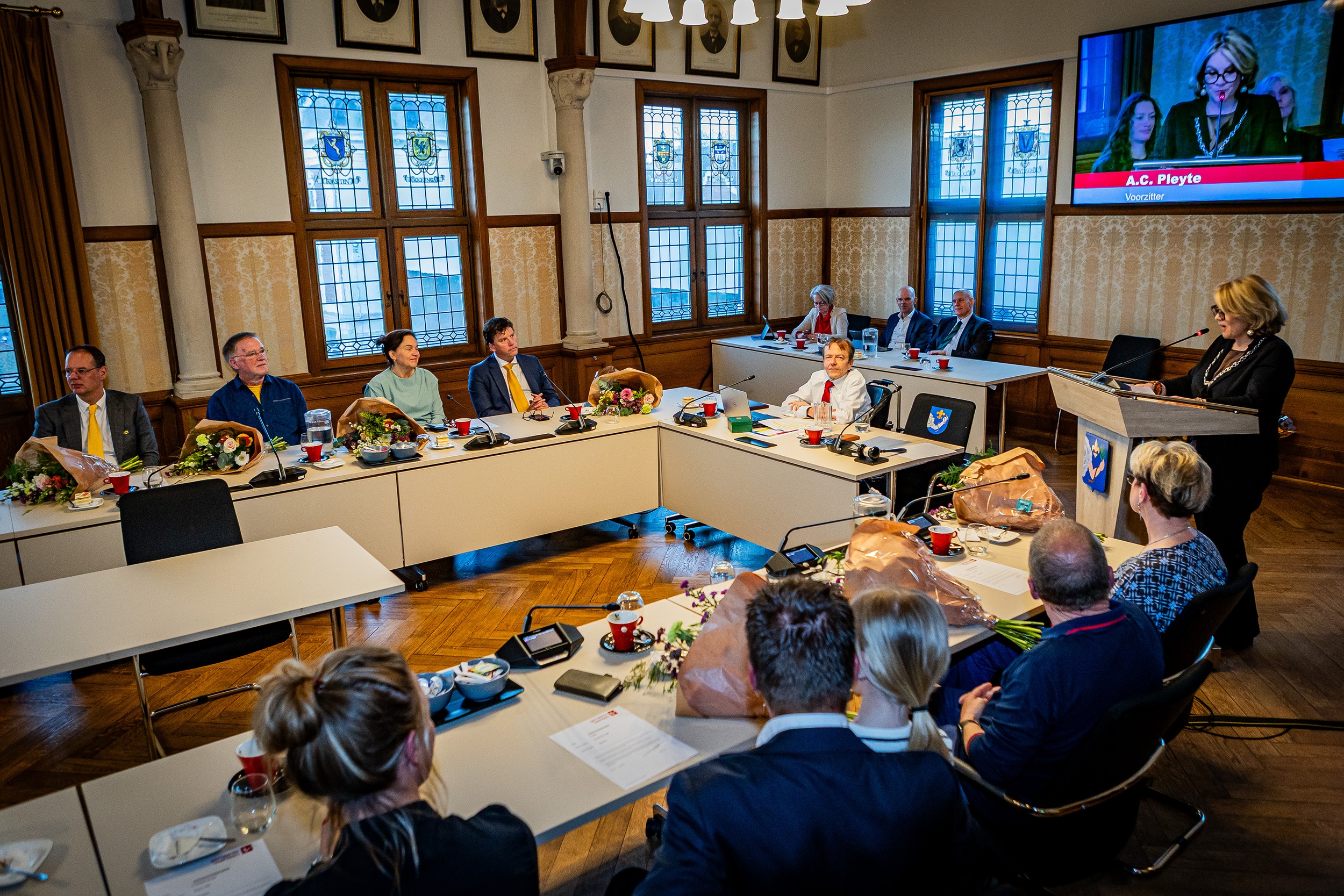 Installatie nieuwe raad Gemeente Veendam