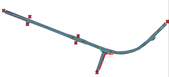 fase 3B afgesloten tussen beide bruggen (donderdag- en vrijdagnacht)