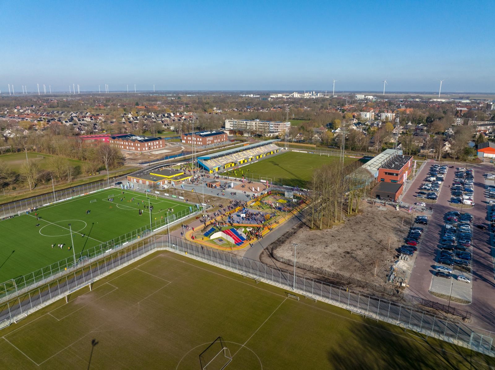Luchtfoto LSP de Langeleegte