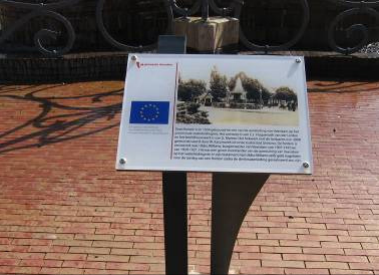 informatiebord bij de Wilkensfontein (fotoverantwoording: gemeente Veendam)