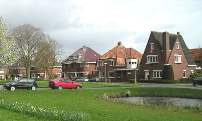 Tusschendiepen is opgebouwd langs de vergraven Oude Ae. (fotoverantwoording: gemeente Veendam)