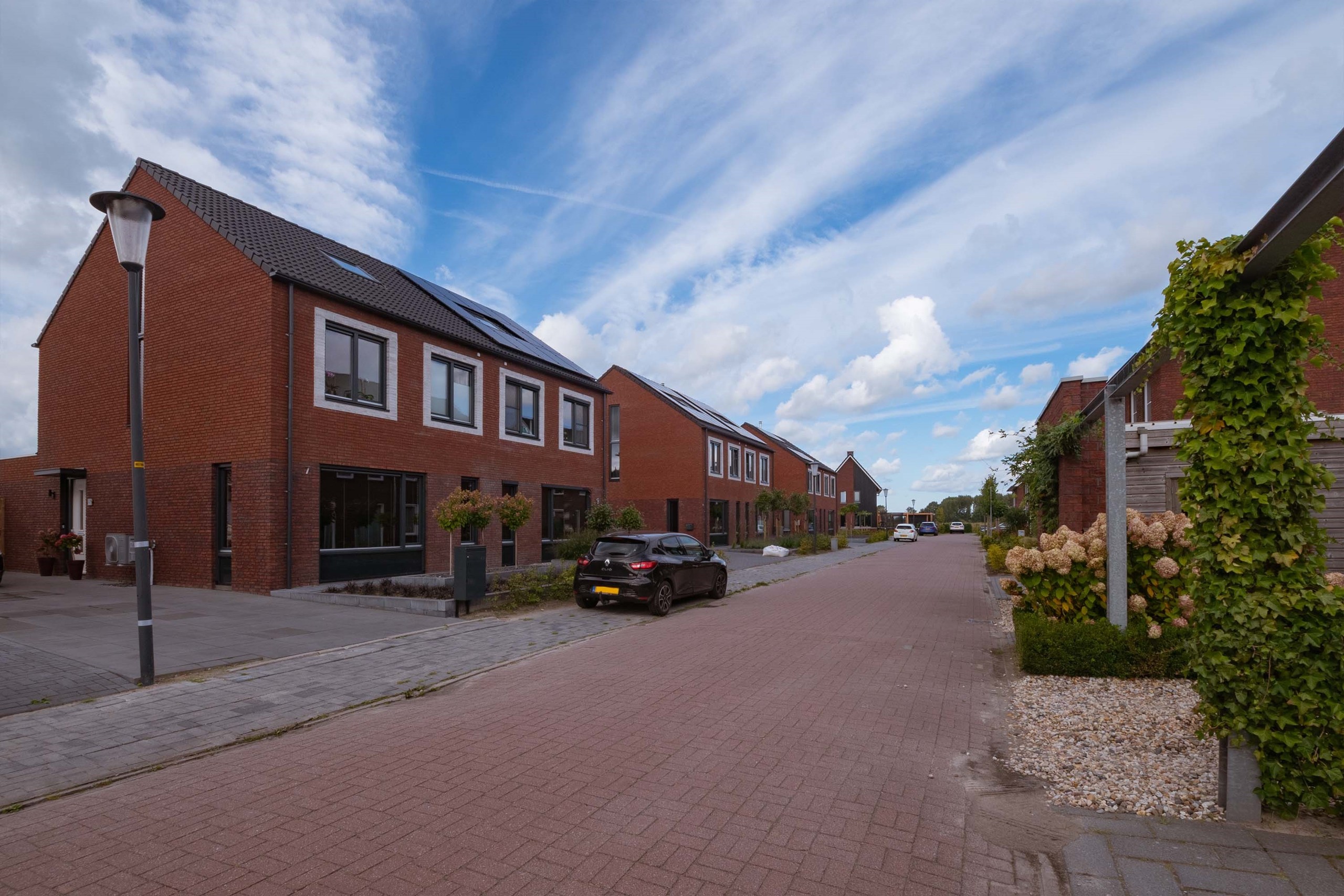 Straatbeeld nieuwbouw