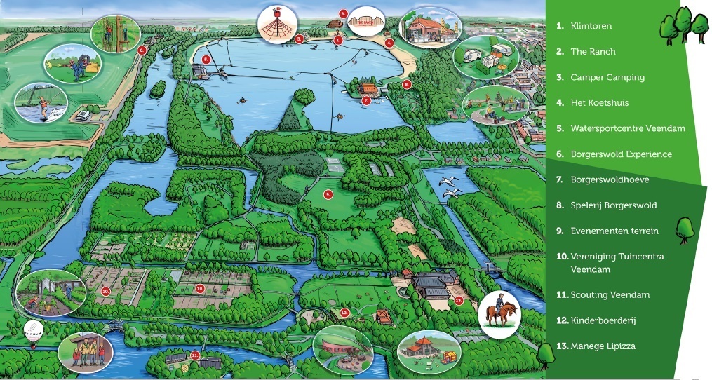 Plattegrond Borgerswold